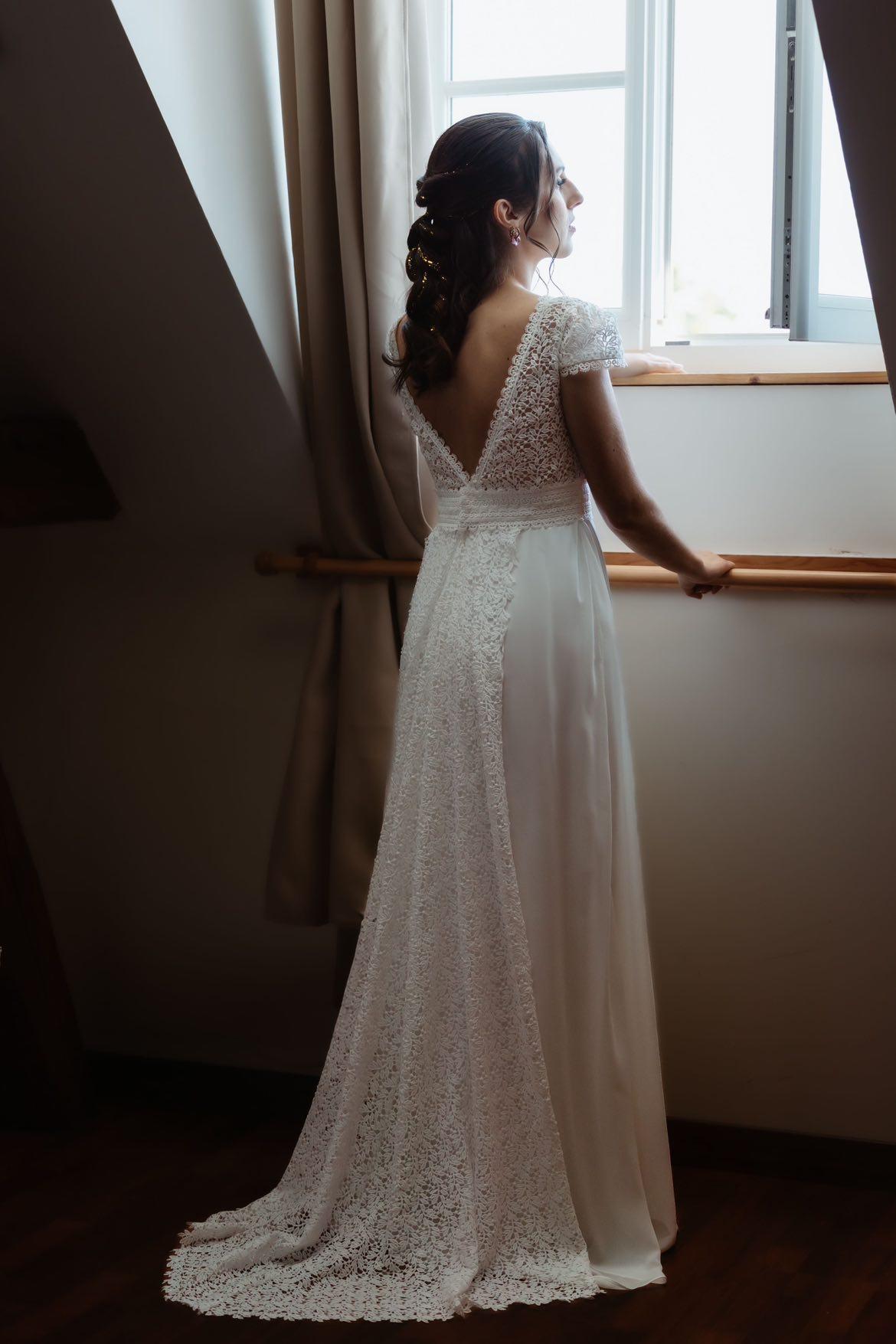 Robe de mariée, Mathilde, qui incarne la sophistication