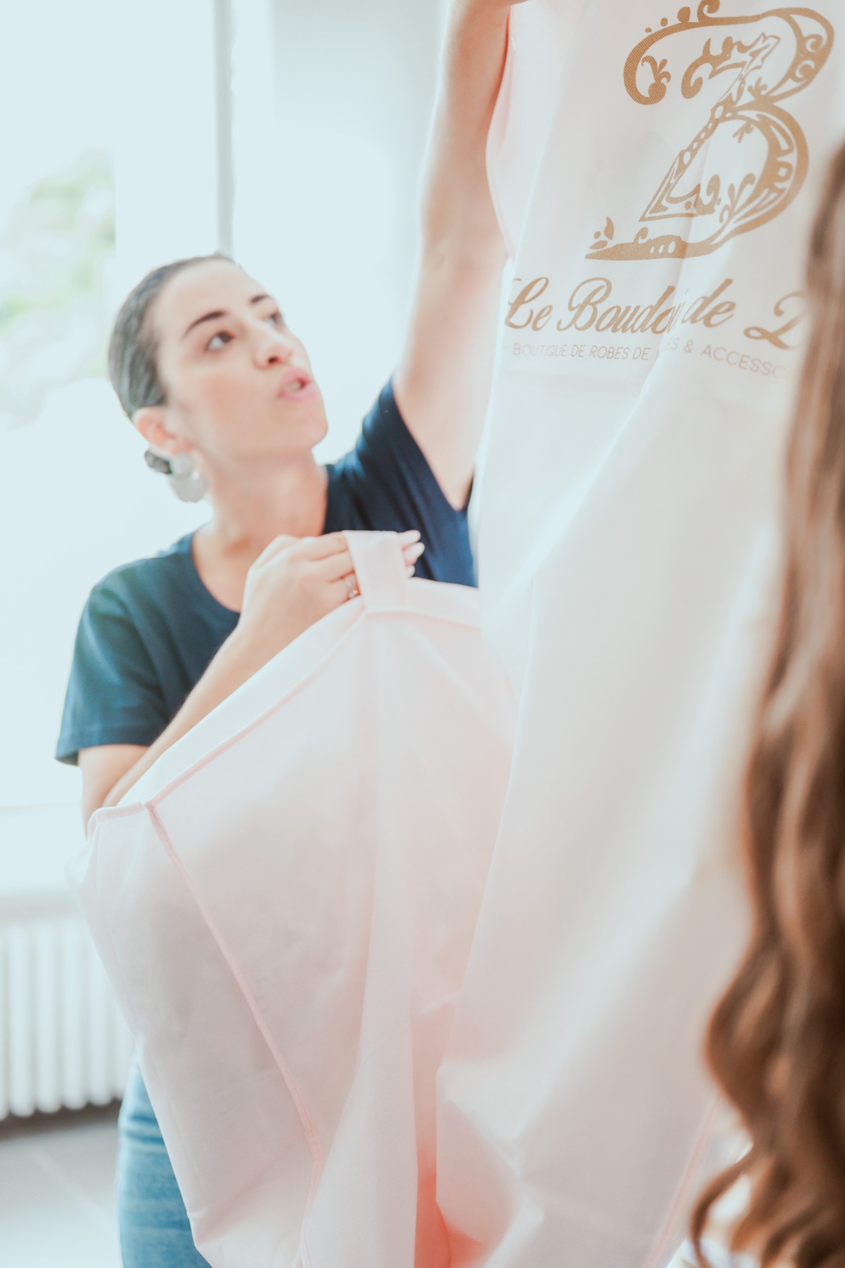 Sara Rosello dirigeante du Boudoir de Zoé à Tours et conseillère en image